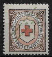 PORTUGAL PORTE FRANCO - 1916 SURCHARGED MNH (NP#94-P06-L1) - Unused Stamps