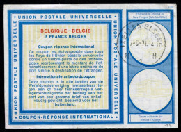 BELGIQUE  INTERNATIONAL REPLY COUPON / Coupon Réponse International - Coupons-réponse Internationaux