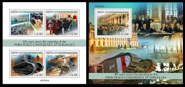 Liberia  2023 105 Years Since The Opening Of The Paris Peace Conferenceat Versailles. (424) OFFICIAL ISSUE - 1. Weltkrieg