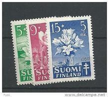 1950 MNH Finland, Finnland, Mi 385-7, Postfris - Ungebraucht