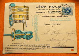 ST-SYMPHORIEN   - " LEON HOCQ "  : Machines Agricoles   -  1932 - Landwirtschaft