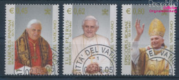 Vatikanstadt 1517-1519 (kompl.Ausg.) Gestempelt 2005 Papst Benedikt XVI. (10352363 - Usados