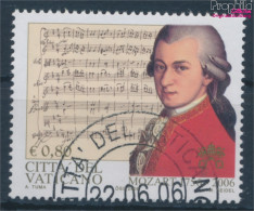 Vatikanstadt 1553 (kompl.Ausg.) Gestempelt 2006 Wolfgang Amadeus Mozart (10352379 - Oblitérés