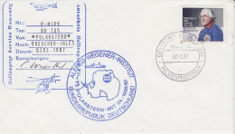 Germany 1987 Antarctic Flight From Polarstern To Drescher-Inlet  02.02.1987 (GS154) - Vols Polaires