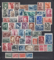 Bulgaria 1950 - Full Year, MNH**, Mi-Nr. 718/773+ Zwa 19/22 - Années Complètes