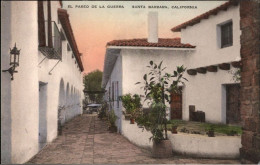 ! Old Picture Postcard Santa Barbara, California, USA , El Paseo De La Guerra - Santa Barbara