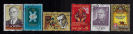 RUSSIA 1983  SCOTT #5154,5155,5162,5169,5177,5178  USED - Gebraucht