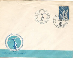 Finland   1947 Sports Week, Helsinki. Gymnast And Gymnast Mi 339 FDC - Lettres & Documents