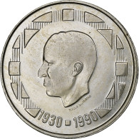 Belgique, 500 Francs, 500 Frank, 1990, Argent, TTB+, KM:179 - 500 Francs