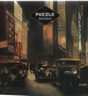 PUZZLE  UNE RUE DE NEW YORK  EN  1920   500 Pieces - Puzzle Games