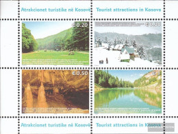 Kosovo Block3 (complete Issue) Unmounted Mint / Never Hinged 2006 Tourism - Blocks & Kleinbögen