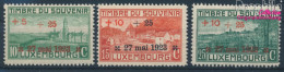 Luxemburg 144-146 (kompl.Ausg.) Postfrisch 1923 Kriegerdenkmal (10363303 - Nuovi