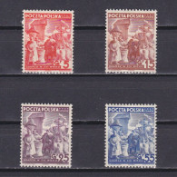 DANZIG 1938, Mi# 34-37, Polish Merchants In Danzig 16th Century, MH - Port Gdansk