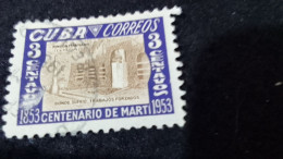 CUBA- 1920--55-  3  C.    DAMGALI - Oblitérés
