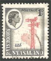 760 Rhodesia Nyasaland Radio Mat VHF Mast (RHO-41e) - Rhodésie & Nyasaland (1954-1963)