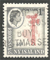 760 Rhodesia Nyasaland Radio Mat VHF Mast (RHO-41c) - Rhodésie & Nyasaland (1954-1963)