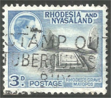 760 Rhodesia Nyasaland Cecil B Rhodes Grave Tombe Matopos (RHO-42a) - Rhodésie & Nyasaland (1954-1963)