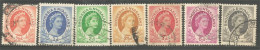 760 Rhodesia Nyasaland Queen Elizabeth II 1/2d To 1/- (RHO-28) - Rhodesia & Nyasaland (1954-1963)