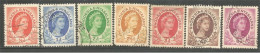 760 Rhodesia Nyasaland Queen Elizabeth II 1/2d To 6d (RHO-26) - Rhodesia & Nyasaland (1954-1963)