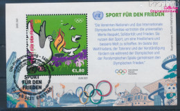 UNO - Wien Block62 (kompl.Ausg.) Gestempelt 2021 Olympische Sommerspiele (10357163 - Usati