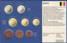 Belgium B1 - 3 Stgl./unzirkuliert Mixed Vintages Stgl./unzirkuliert Ab 1999 Kursmünze 1, 2 And 5 Cent - Bélgica