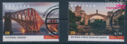 UNO - Wien 1113-1114 (kompl.Ausg.) Gestempelt 2021 Brücken Und Wasserstraßen (10357154 - Used Stamps
