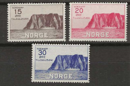 1930 MNH Norway Mi 159-61 Postfris** (some Irregularities In The Gum Of 30 Ore) - Nuovi