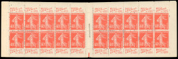 ** 194-C6 - 40c. Vermillon. Type Semeuse Camée. 20 Timbres. SUP. - Sonstige & Ohne Zuordnung