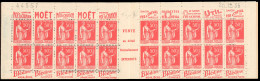 ** 283-C49 - 50c. Rouge. Type Paix. 20 Timbres. SUP. - Autres & Non Classés