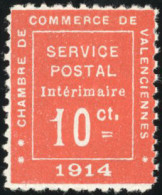 * 1 - 10c. Rouge. Très Bel Exemplaire. TB. - Guerre (timbres De)