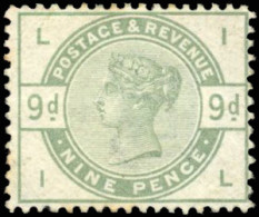 * SG#195 - 9p. Dull Green. SUP. - Andere & Zonder Classificatie