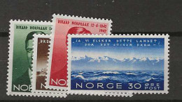 1942 MNH Norway Mi 267-70 Postfris** - Ungebraucht