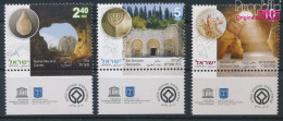 Israel 2553-2555 Mit Tab (kompl.Ausg.) Postfrisch 2017 UNESCO Welterbestätten (10348724 - Neufs (avec Tabs)