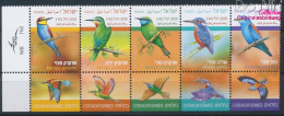 Israel 2661-2665 Fünferstreifen (kompl.Ausg.) Mit Tab Postfrisch 2019 Rackenvögel (10348715 - Ungebraucht (mit Tabs)