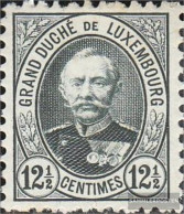 Luxembourg 58C Unmounted Mint / Never Hinged 1891 Adolf - 1891 Adolphe Front Side