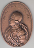 Conte Marco Fantuzzi ( 1740 - 1806 ) Medaglia Celebrativa In Bronzo Nel II° Centenario Della Morte. - Monarchia/ Nobiltà