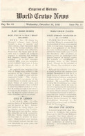 Empress Of Britain Ship 23rd December 1931 Old News Guide Rome Vatican Library - Other & Unclassified