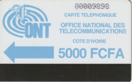 PHONE CARD COSTA D'AVORIO  (E49.45.3 - Côte D'Ivoire