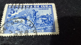 CUBA- 1910--35-  5  C.    DAMGALI - Oblitérés