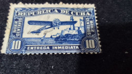 CUBA- 1910--35-  10 C.    DAMGALI - Gebruikt