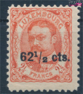 Luxemburg 90 Postfrisch 1912 Aufdruckausgabe (10363211 - 1907-24 Scudetto
