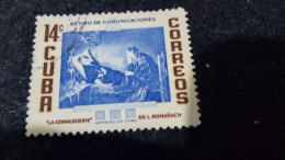 CUBA- 1950--65- 14 C.    DAMGALI - Used Stamps