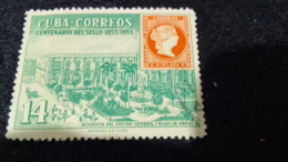 CUBA- 1950--65- 14 C.    DAMGALI - Usados