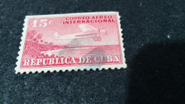CUBA- 1950--65- 15 C.    DAMGALI - Gebruikt