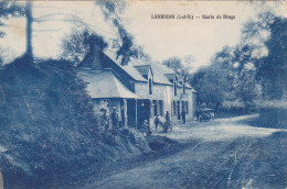 35 - LANRIGAN : Le Bourg Route De Dingé - Très Rare. - Autres & Non Classés