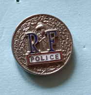 Pin's RF Police République Française - Polizei