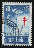 1959 Anti Tuberculosis  Michel FI 511 Stamp Number FI B156 Yvert Et Tellier FI 488 Stanley Gibbons FI 605 Used - Gebraucht