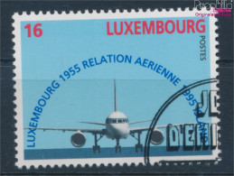 Luxemburg 1374 (kompl.Ausg.) Gestempelt 1995 40 Jahre Flugverbindung (10362611 - Gebraucht