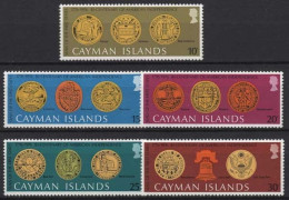 Cayman-Islands 1976 Unabhängigkeit Amerikas Siegel 368/72 Postfrisch - Kaaiman Eilanden