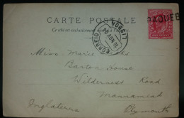 CORREIO MARITIMO - PAQUETE - Poststempel (Marcophilie)